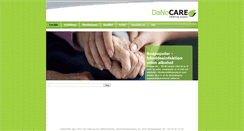 Desktop Screenshot of danocare.dk